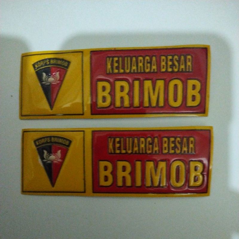 Jual Stiker Keluarga Besar Brimob Stiker Plat Brimob Shopee Indonesia