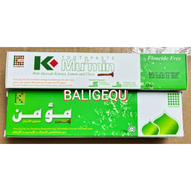 Jual K-Mu'Min Toothpaste /Pasta Gigi Klink/Odol Klink | Shopee Indonesia