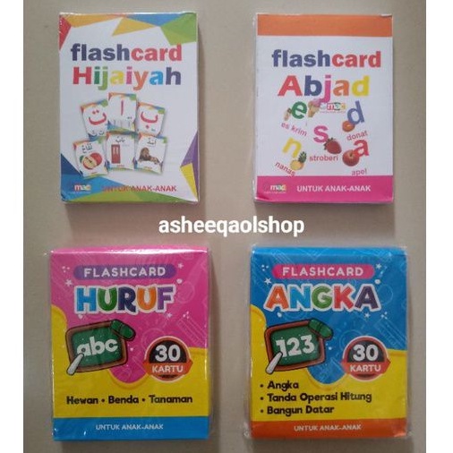 Jual Flash cards Kartu Edukasi Belajar Anak | Shopee Indonesia
