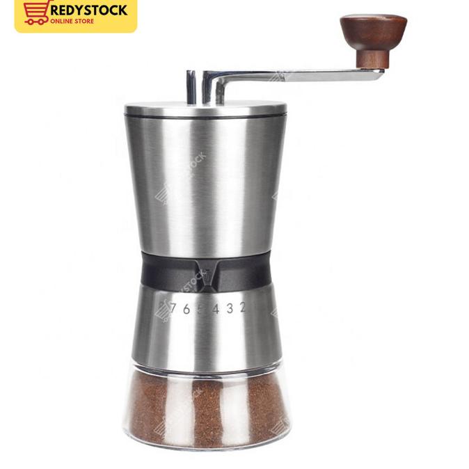 Jual Hand Coffee Grinder Kopi Manual Ceramic Burr - 1070163 -Diskon Sd ...