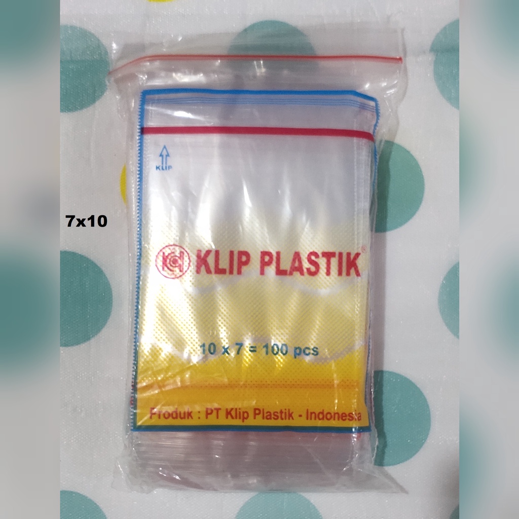 Jual Klip Plastik Top Quality 3x5 4x6 5x8 6x10 7x10 8x12