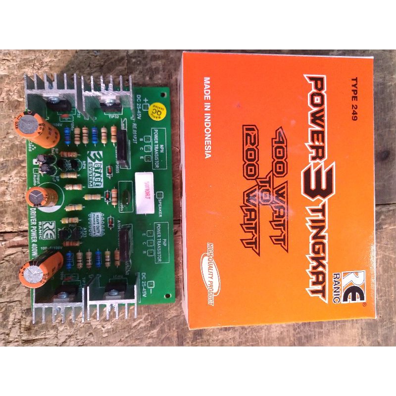 Jual Kit power driver 3 tingkat mono ( 249 ) | Shopee Indonesia