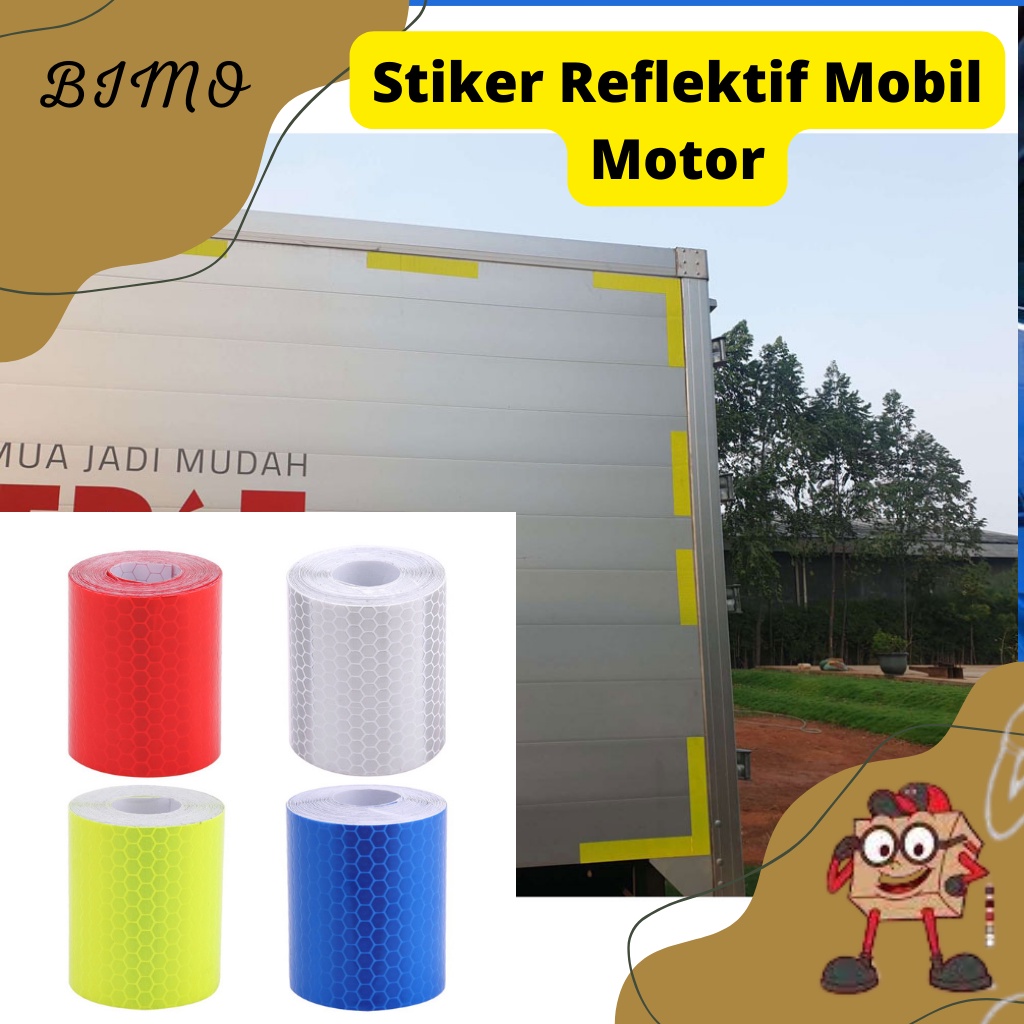 Jual Taffpack Stiker Reflektif Mobil Motor Motif Sarang Lebah X Cm Stiker Reflektif