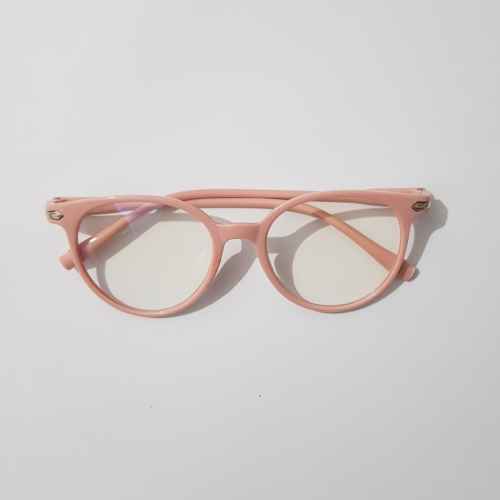 Jual Kacamata Anti Radiasi Wanita Pria Frame Sunglasses Lensa Transparan Shopee Indonesia