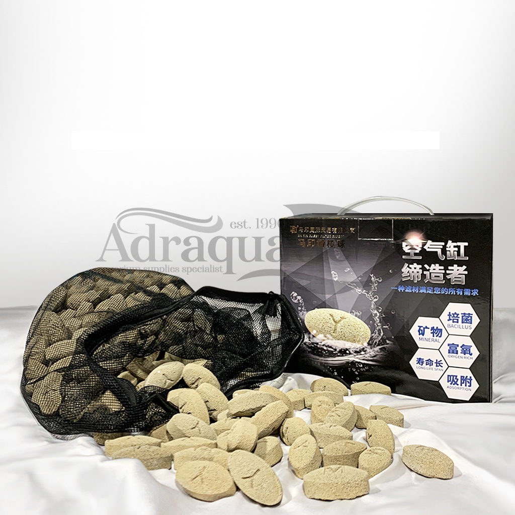 Jual MAYIN RUGBY 3KG MEDIA FILTER BIOLOGIS RUMAH BAKTERI AQUARIUM KOLAM ...
