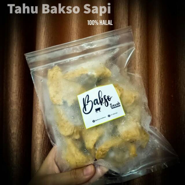 Jual Tahu Bakso Sapi 100 Halal 10 Pcs Shopee Indonesia