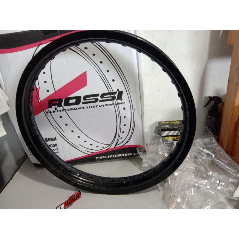 Jual velg v rossi hitam glossy ukuran 160x18 | Shopee Indonesia