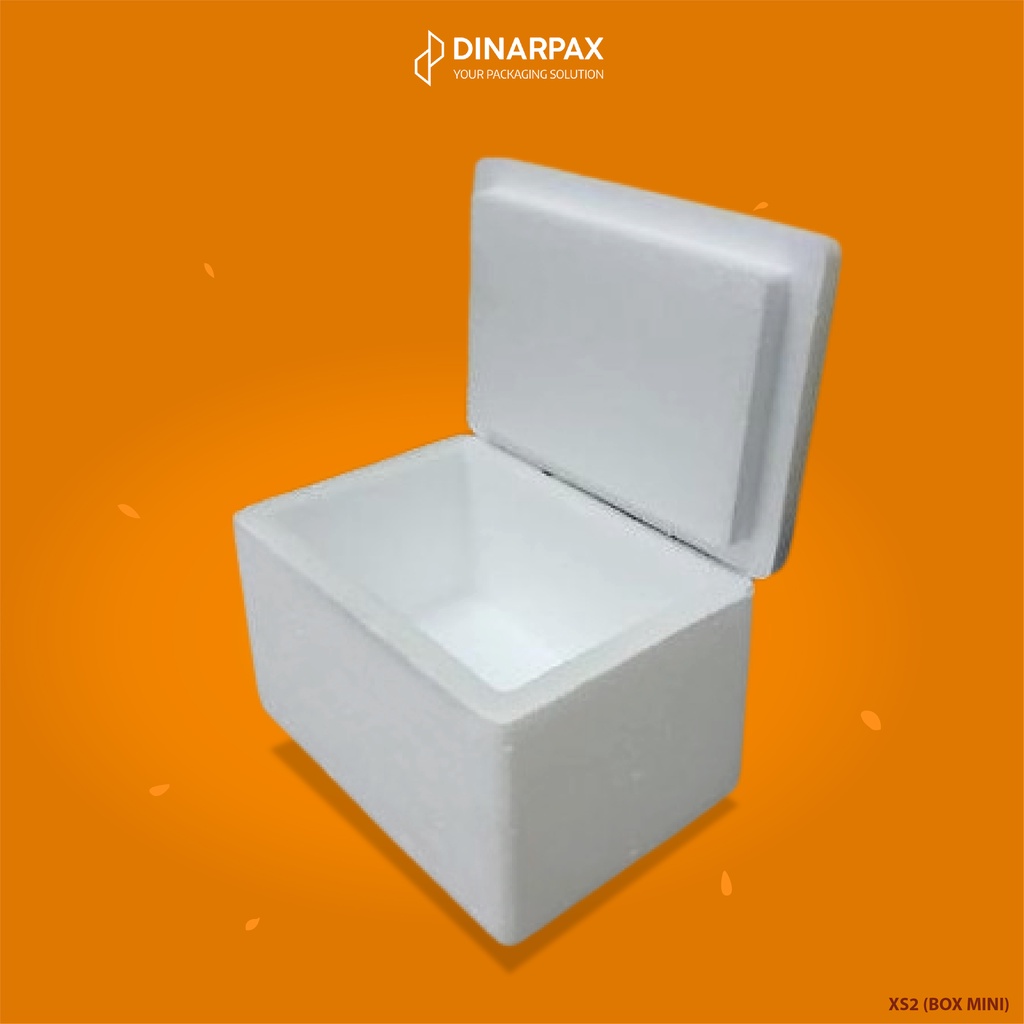 Jual STYROFOAM BOX MINI 20,5X18,2X15,3CM / BOX XS2 / BOX XS 2 / BOX ...