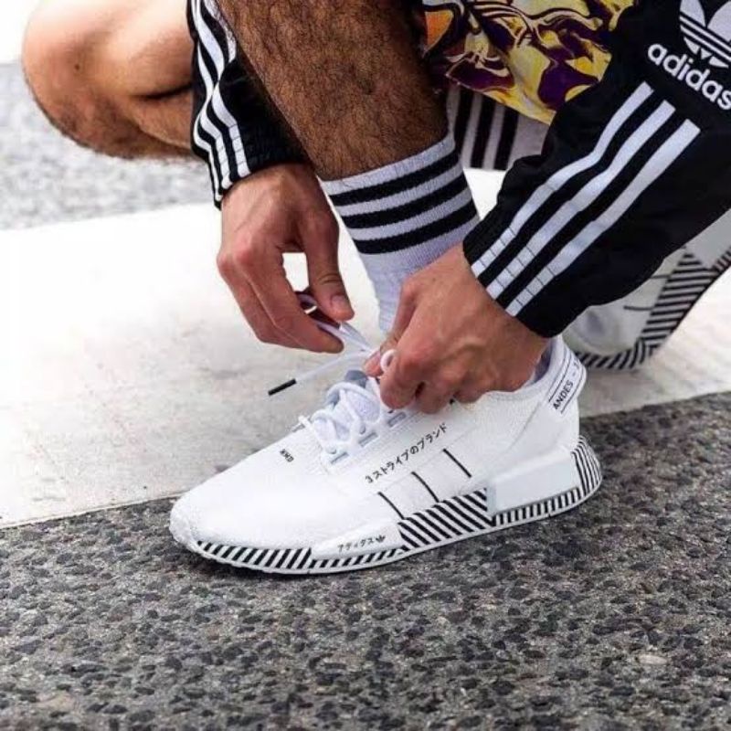 Dazzle Camo Adidas Nmd Xr1 Camo White SEPATU ADIDAS NMD R1 V2