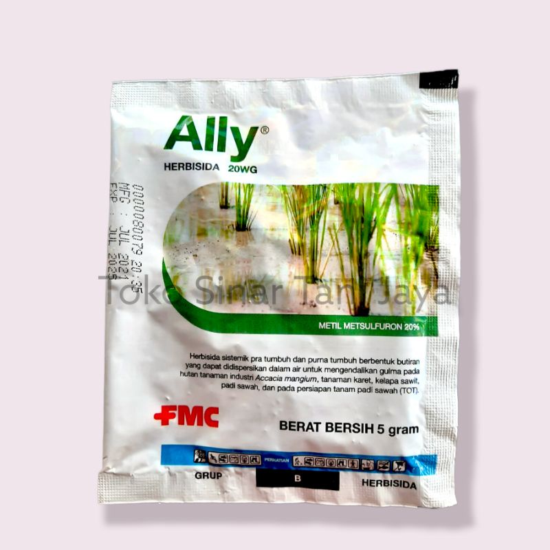 Jual Herbisida Ally 20 WG 5 Gr (metil Metsulfuron 20 %) | Shopee Indonesia