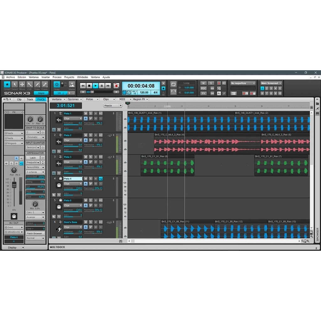 Jual SONAR X3 Producer FULL - Software DAW Rekaman, Editing