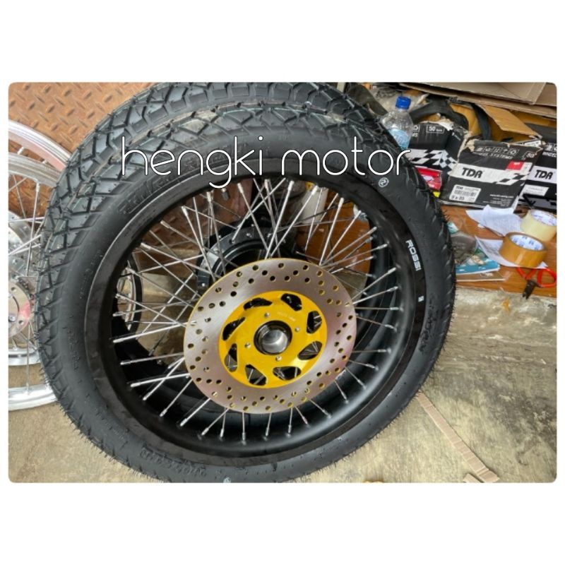 Jual velg rk king ring v Rossi UK 185/215x18 plus ban dan piringan ...