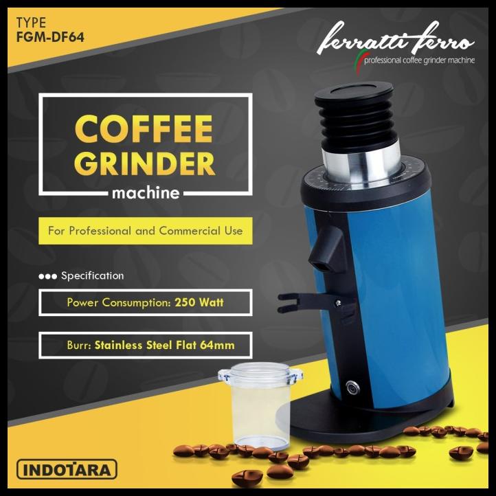 Jual Coffee Grinder Ferratti Ferro Grinder Machine Fgm Df64 | Shopee ...