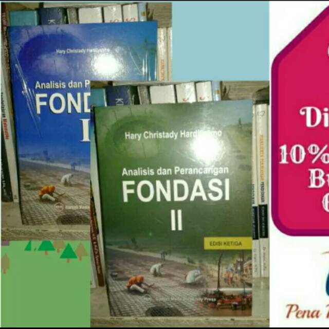 Jual PAKET BUKU ANALISIS DAN PERANCANGAN FONDASI 1 DAN 2 - HARY ...