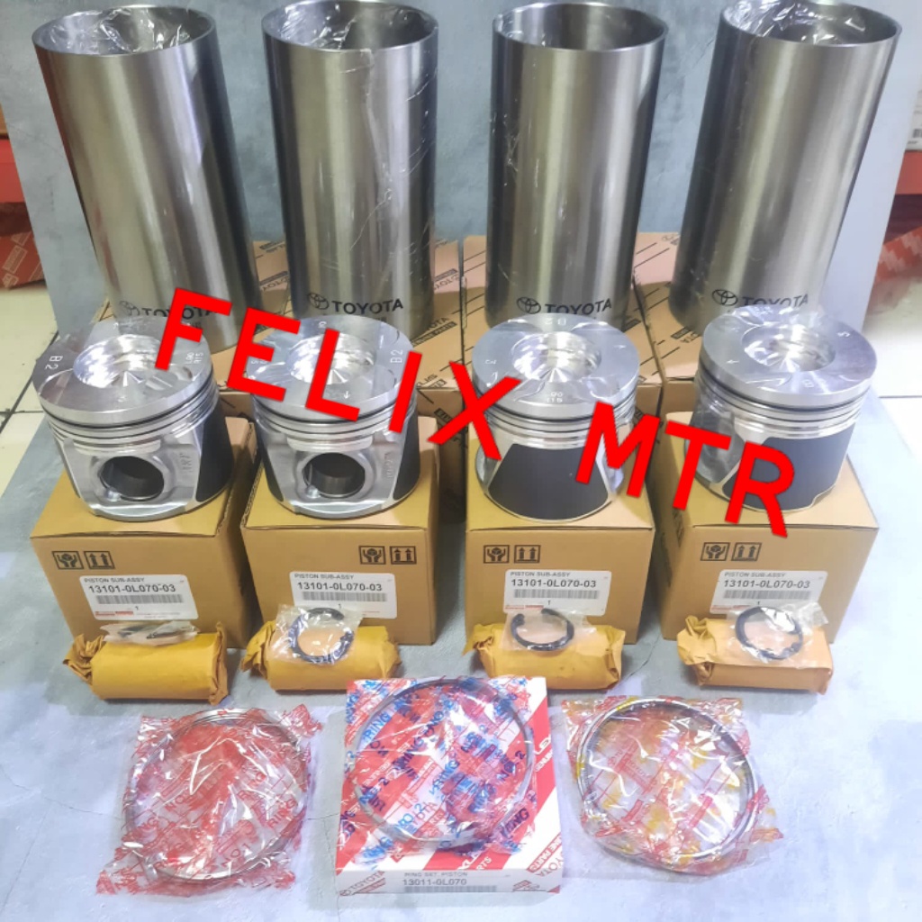 Jual PAKET LINER KIT SET TOYOTA HILUX 2.5 2.500CC 2KD | Shopee Indonesia