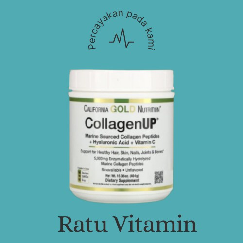 Jual California Gold Nutrition CollagenUP Marine Collagen Unflavored ...