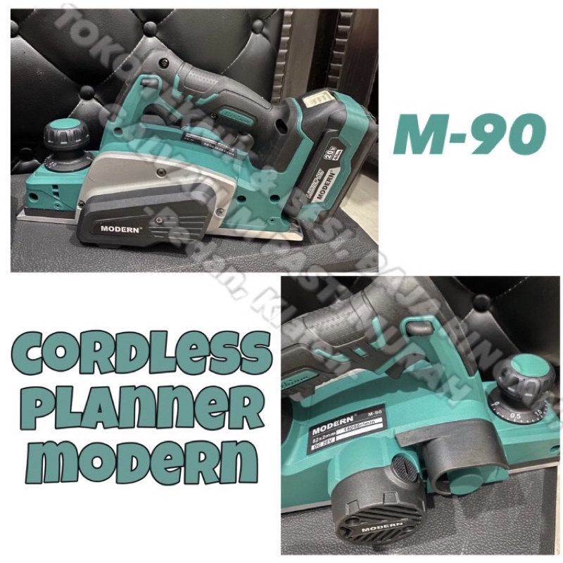 Jual Mesin Planer Cordless V M Modern Pasah Batrai Volt