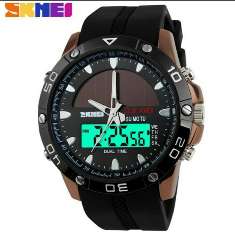 Jual JAM SOLAR JAM TANGAN SKMEI VIRAL ANTI AIR JAM KEREN PRIA | Shopee ...