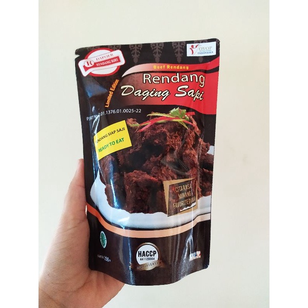 Jual Rendang Daging Sapi Asli Payakumbuh | Rendang Sapi Padang | Dapur ...