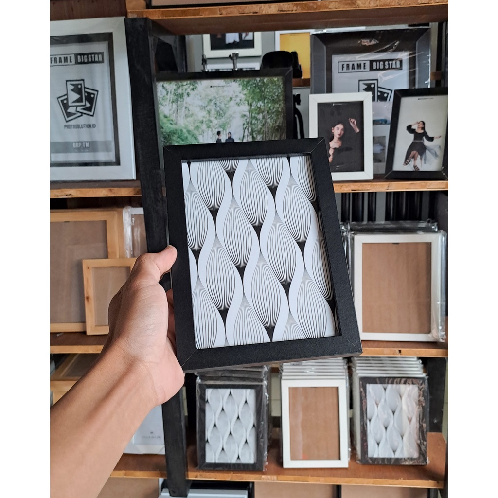 Jual Frame Kayu Ukuran 5R Pigura Bingkai Foto Minimalis | Shopee Indonesia