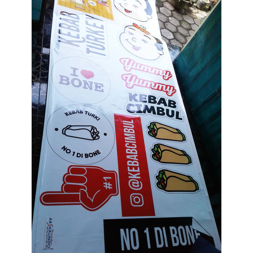Jual Stiker Vinyl Meteran Ritrama / Vinyl Decal / Decal Motor Mobil ...