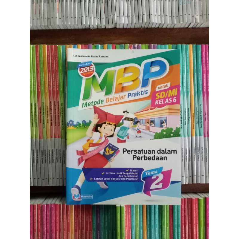 Jual Buku Metode Belajar Praktis Mbp Sd Mi Kelas 6 Tema 1 2 3 4 5