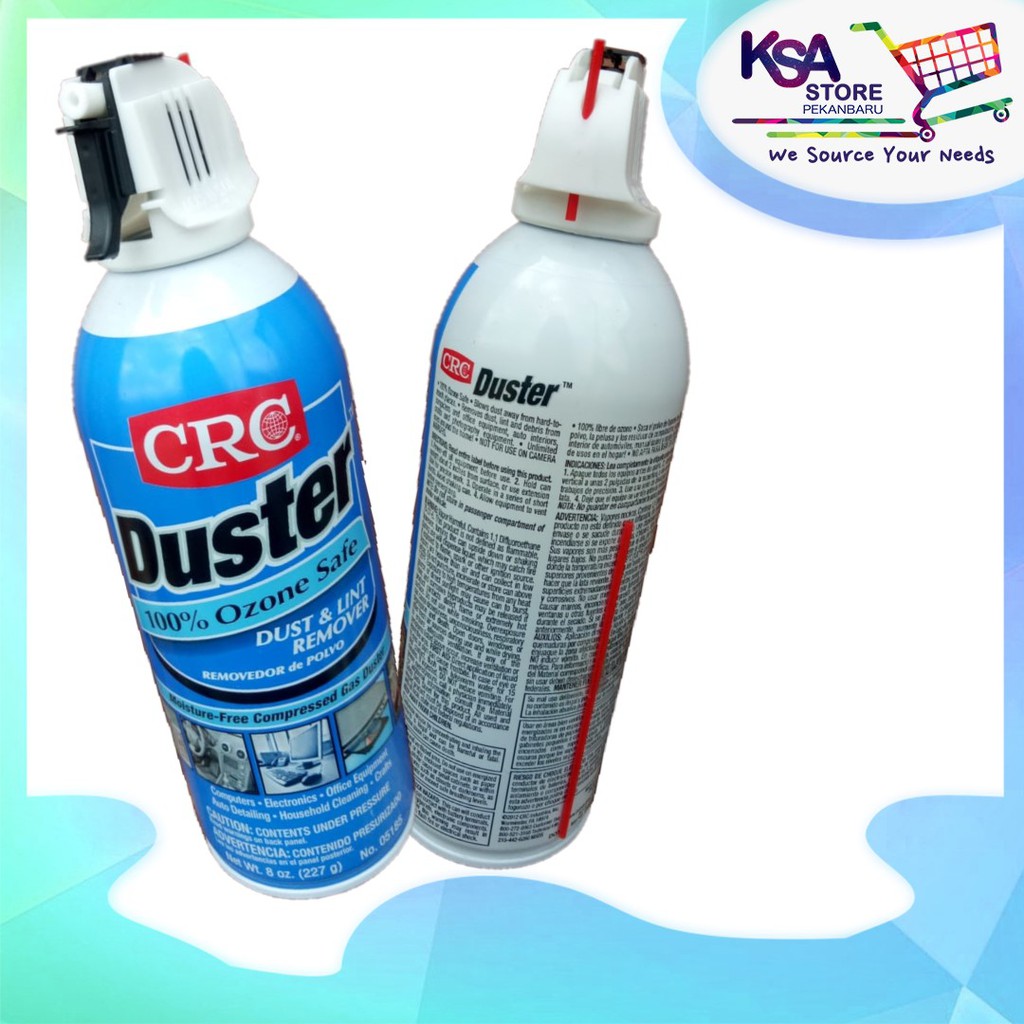 CRC Duster Moisture-Free Dust & Lint Remover 8 Wt Oz