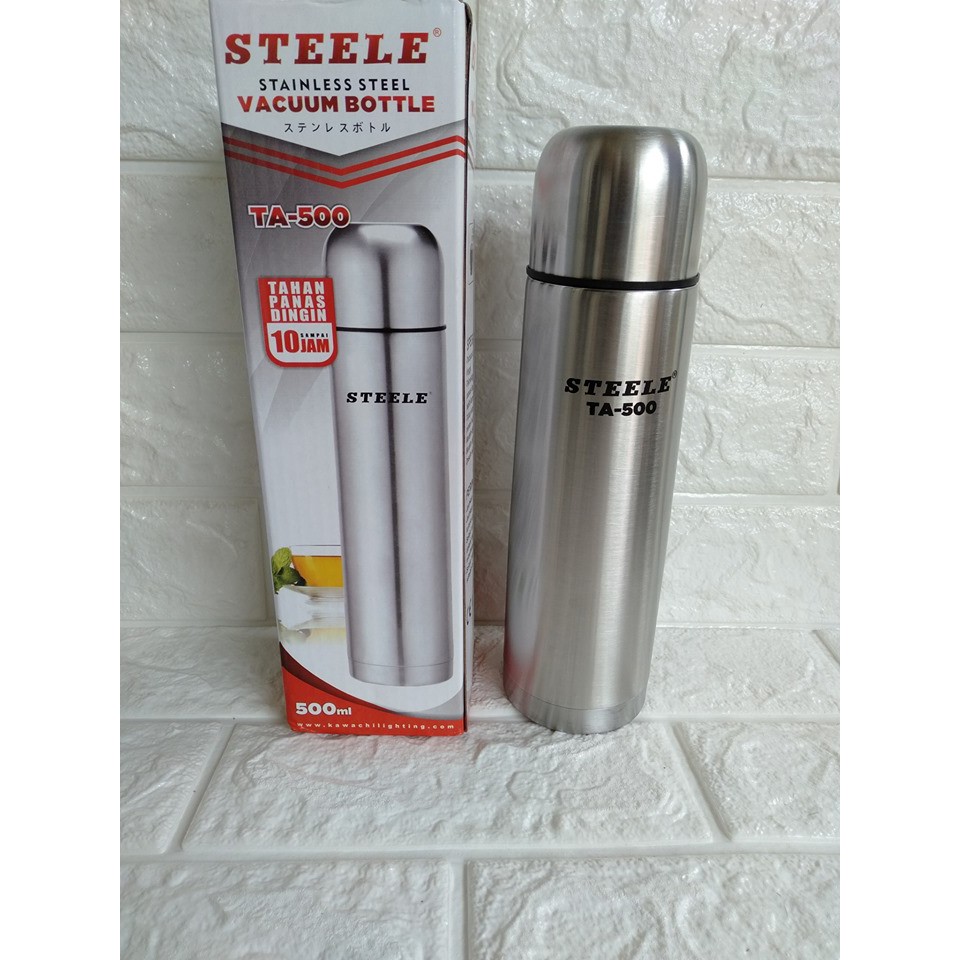 Jual Thermost steele 1 liter - tmepat minum 1liter - thermos 1 liter ...