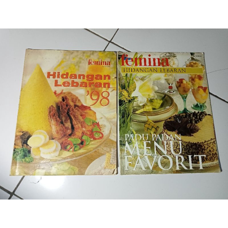 Jual Majalah Femina Hidangan Lebaran Menu sepesial fovorit | Shopee