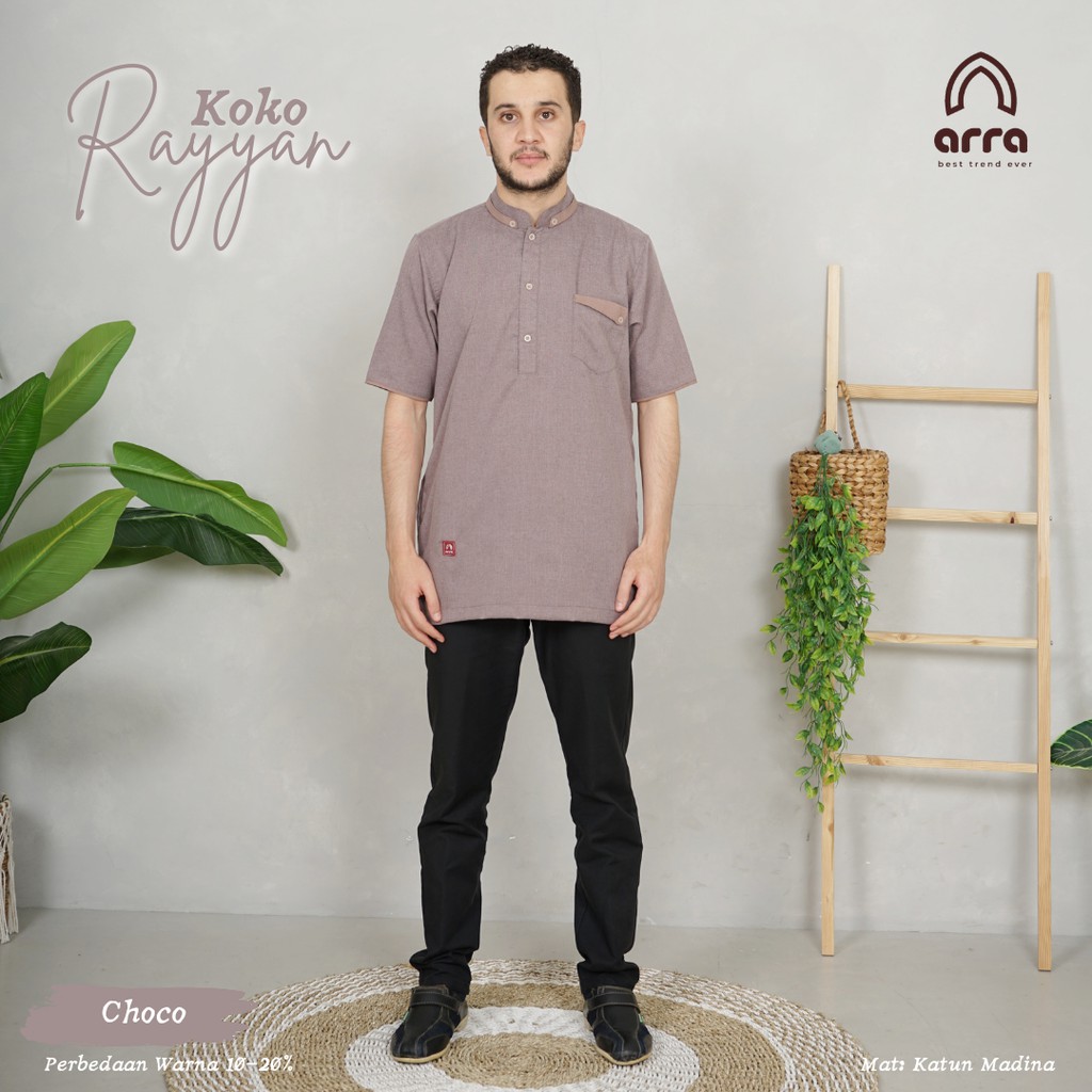 Jual Gamis Sarimbit Keluarga Ayah Ibu Anak Series Rayyan Warna Choco ...