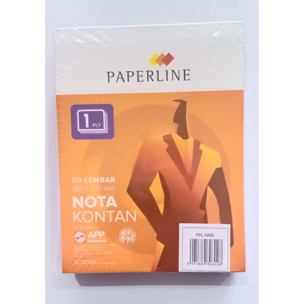 Jual (Per Pcs) Nota Kontan Paperline 1Ply Besar | Shopee Indonesia