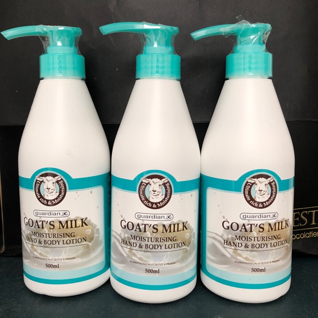 Jual NEW Guardian Goat’s Milk Moisturising Hand & Body Lotion 500ml