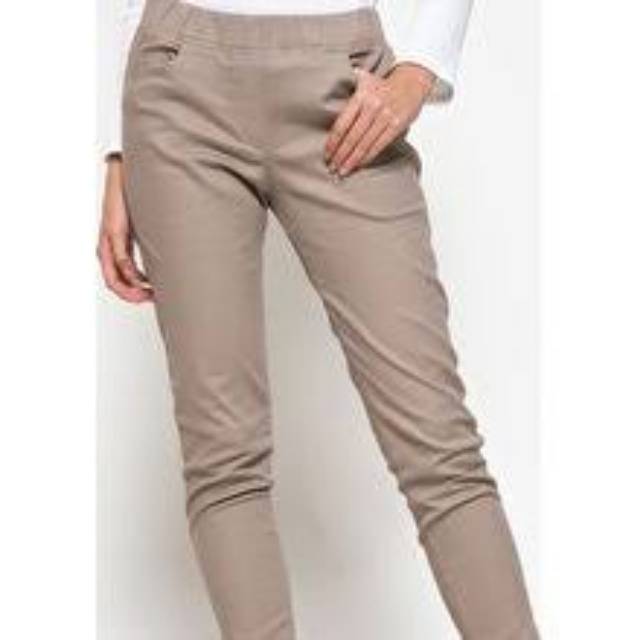 Jual Celana Bahan Wanita Connexion Skinny | Shopee Indonesia