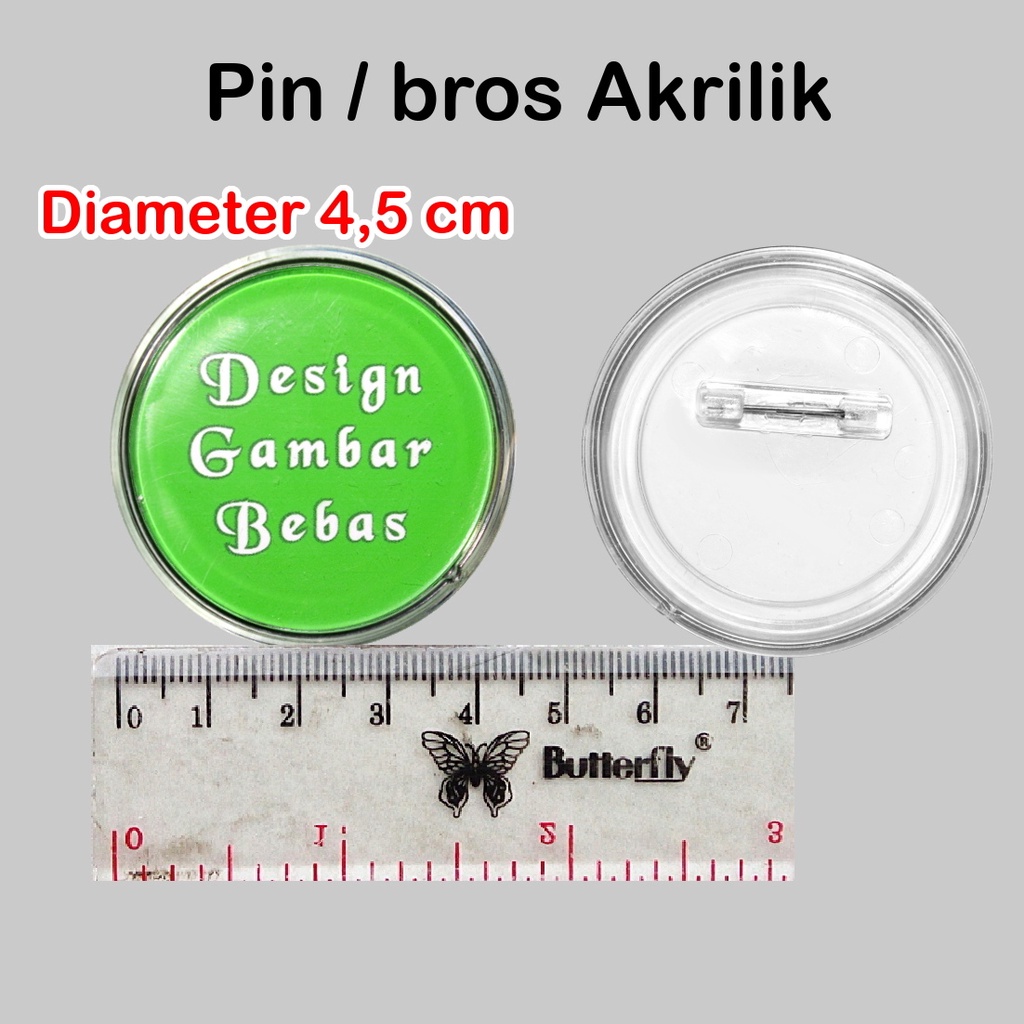 Jual PIN BROS INSERT PAPER CUSTOM | Shopee Indonesia