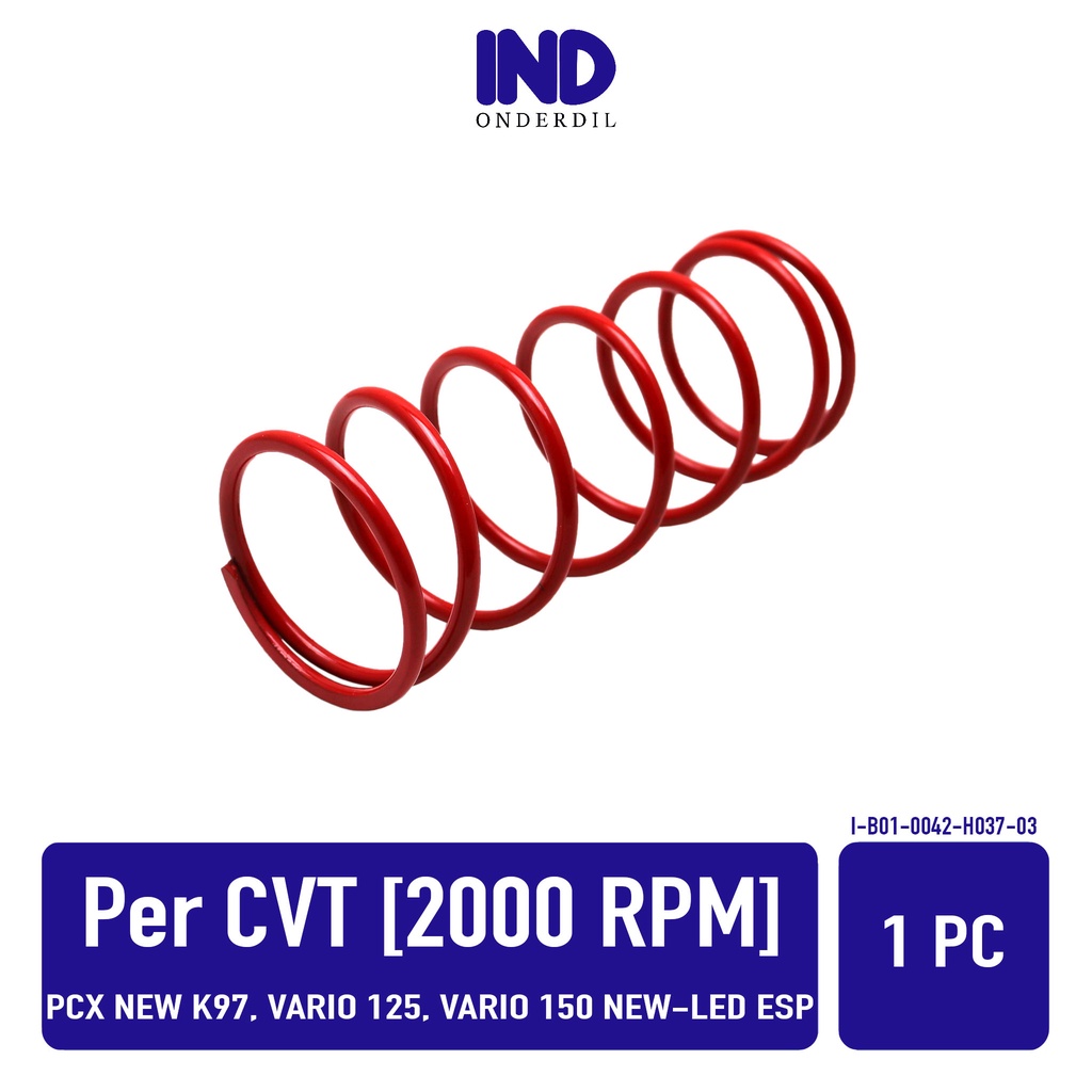 Jual Per-Peer-Pir-Ver Pully-Puly-Puli CVT Racing 2000 RPM PCX New K97 ...