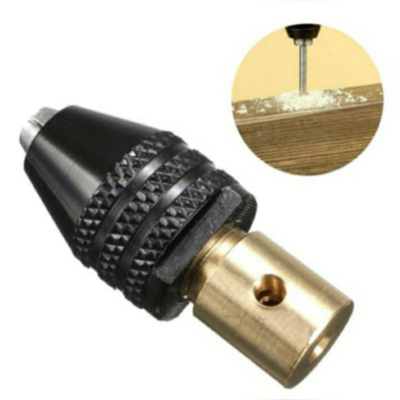 Jual Keyless Chuck Multi Chuck Shaft 3.17 Clamping 0.3-3.5 Universal ...