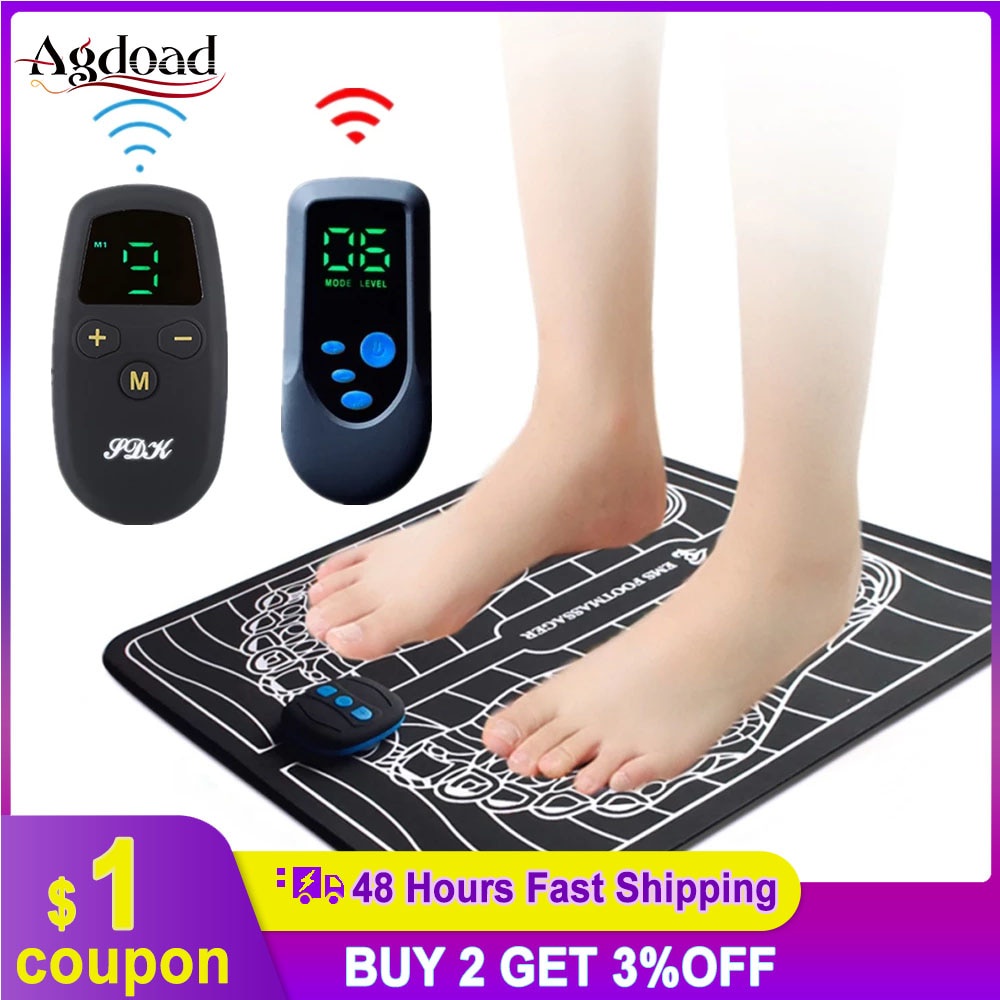 Jual Preorder Electric Ems Foot Massager Mat Pulse Acupuncture Foot