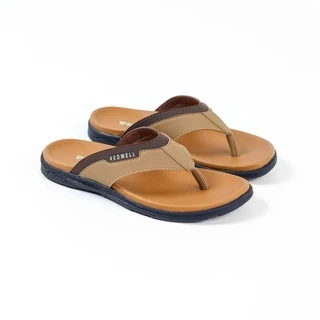 REDWELL - Sandal Kulit Jepit Pria Nadeo 001 Series