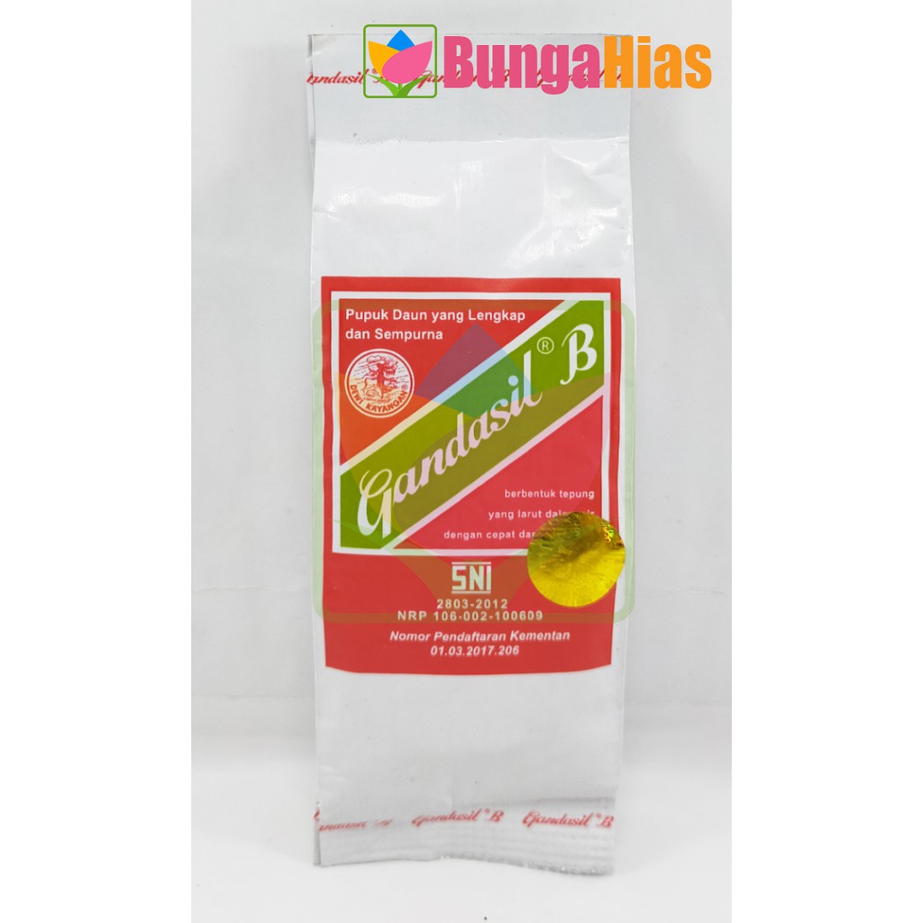 Jual Pupuk Gandasil B / Gandasil D 100 Gram Tanaman Bunga Buah Dan Daun ...