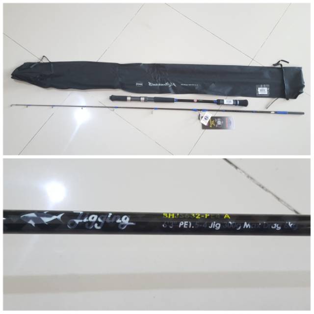 Jual Joran PENN BLACK HAWK JIG BHJS 632 PE 1.5-4 | Shopee Indonesia