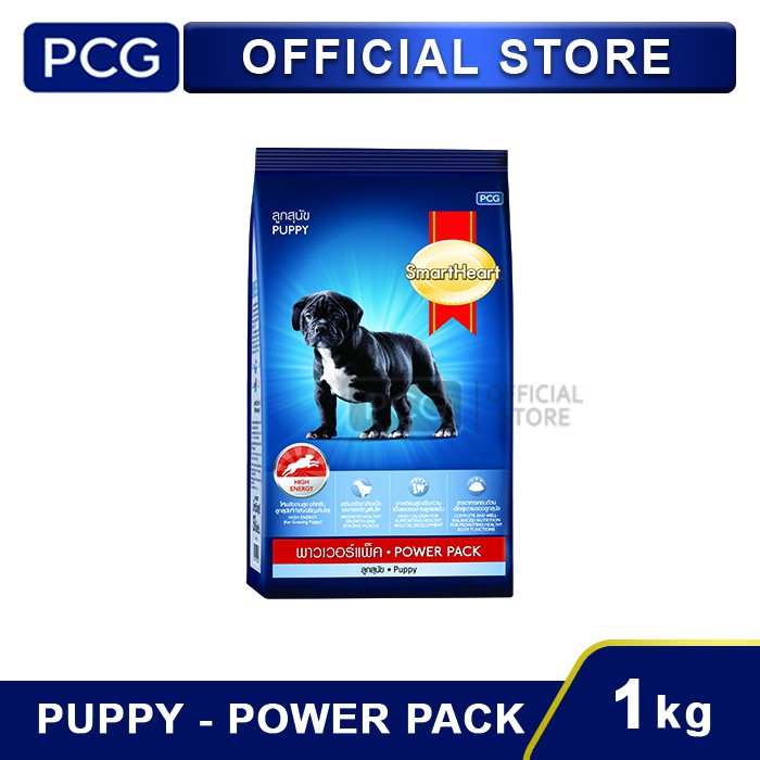 Jual SmartHeart Dry Dog Food Power Pack Puppy 1 kg Shopee Indonesia