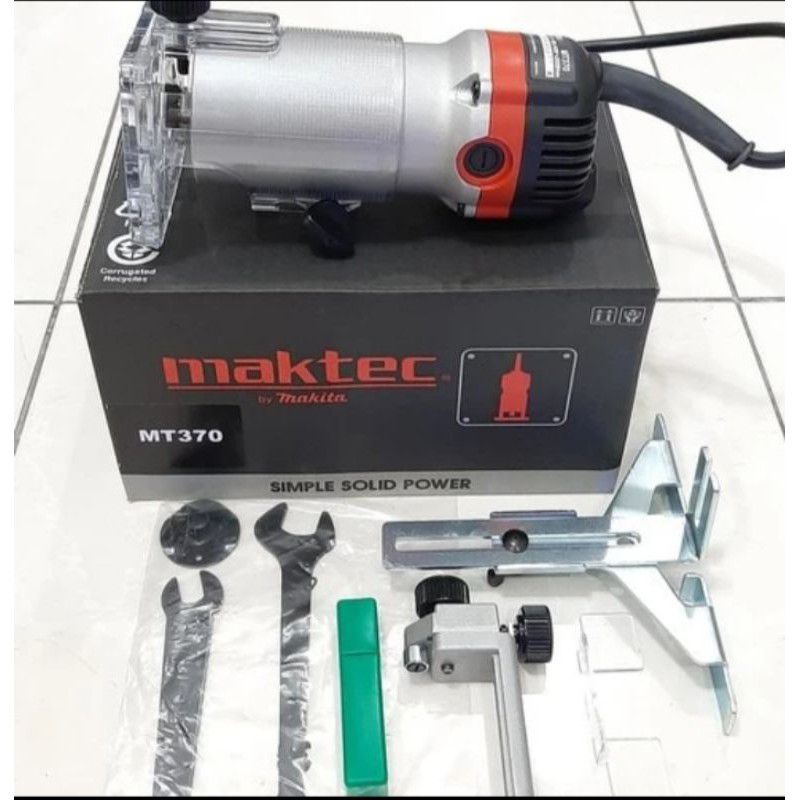Jual MESIN TRIMMER/ MESIN ROUTER MAKTEC Mt 370 | Shopee Indonesia
