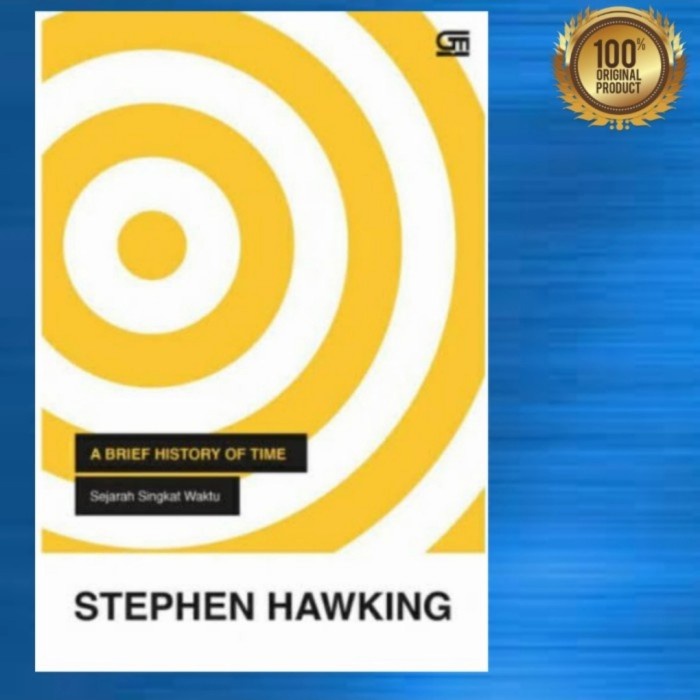 Jual Autobiografi-Buku- Buku A Brief History Of Time By Stephen Hawking ...