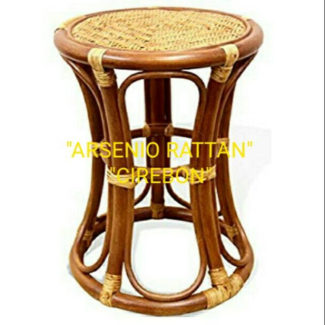 Jual Stool Rotan Anyaman Webbing KWALITAS SUPER | Shopee Indonesia