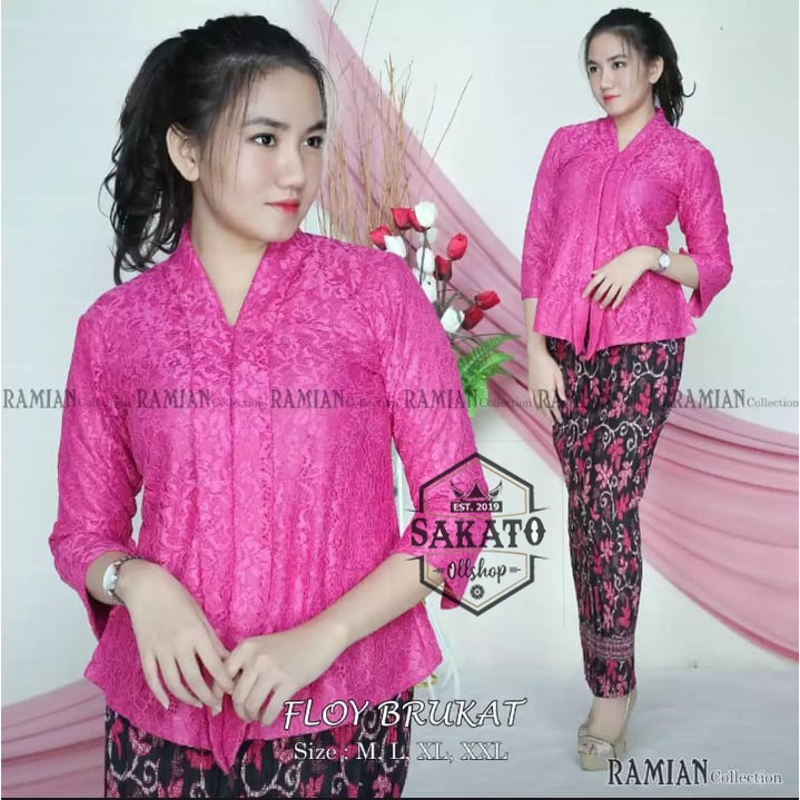 Jual (BISA ATASAN DAN STELAN) KEBAYA FLOY MODERN/KEBAYA MODERN 2021 ...