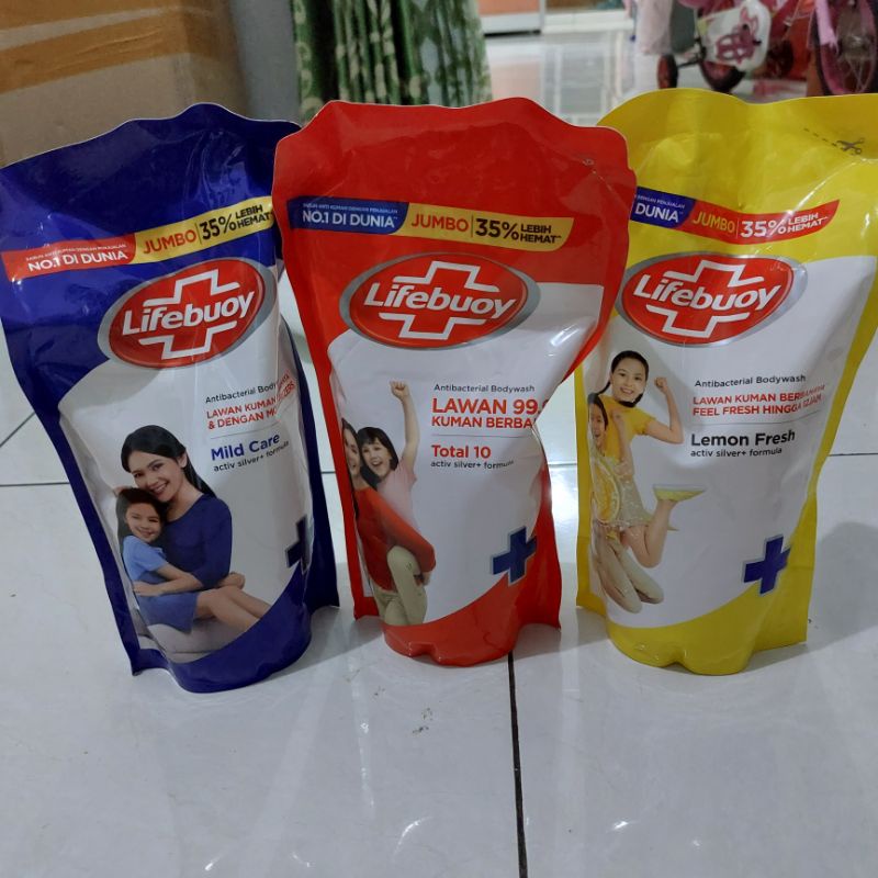 Jual LIFEBUOY Body Wash Sabun Cair 825 850 900 Ml Total 10 Lemon Fresh