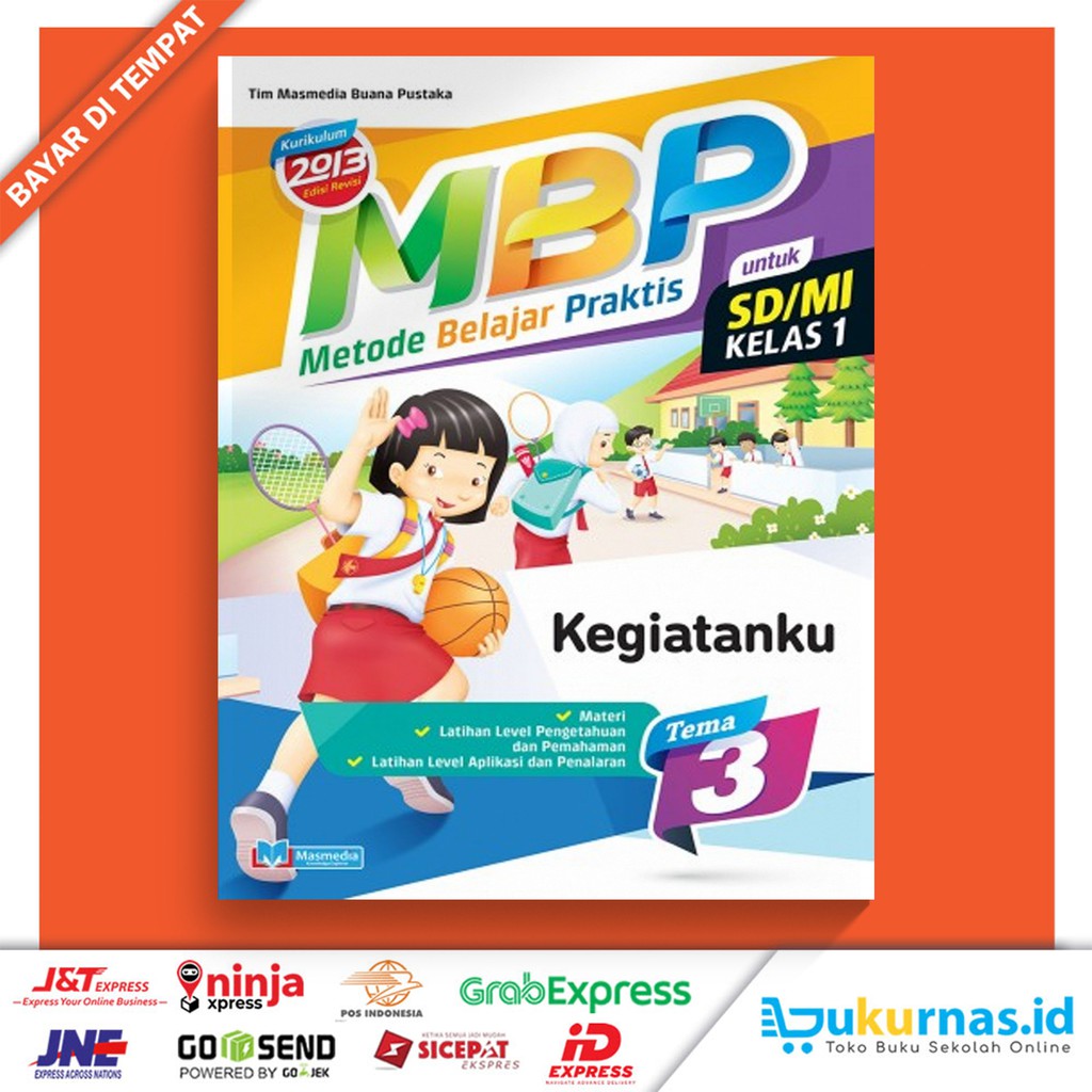 Jual Buku Metode Belajar Praktis MBP SD/MI Kelas 1 Tema 3 Kegiatanku ...