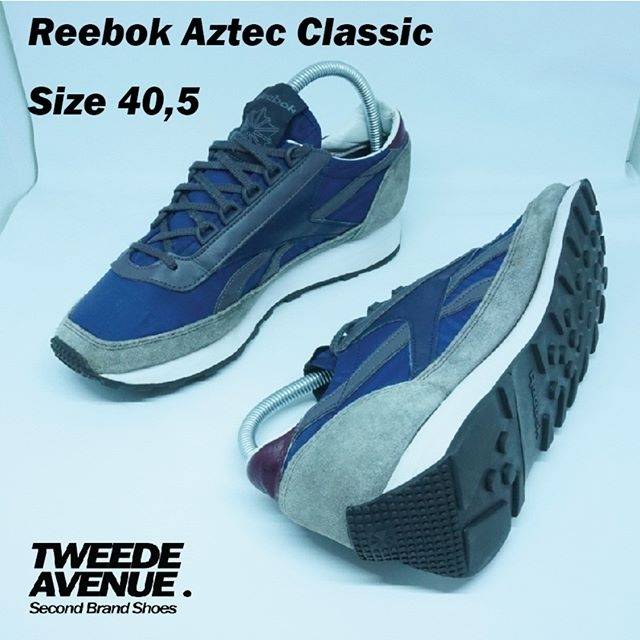 Jual REEBOK AZTEC BLUE SECOND Shopee Indonesia