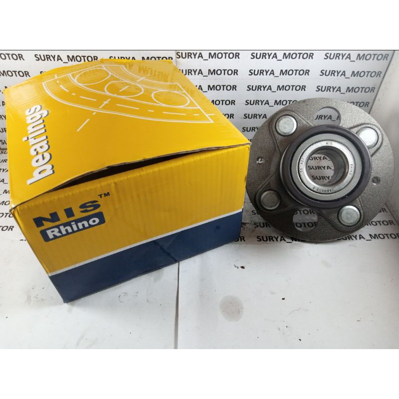 Jual LAGER LAKER BEARING RODA BELAKANG + NAP (2 LUBANG) HONDA JAZZ MERK ...