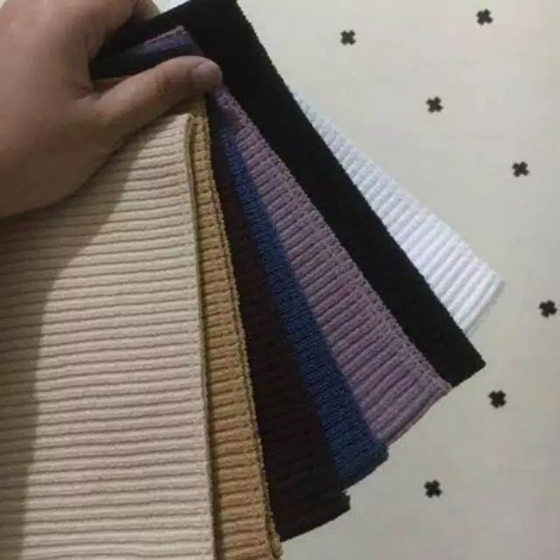 Jual Ciput Bando rajut satu warna premium/Inner bando rajut premium ...